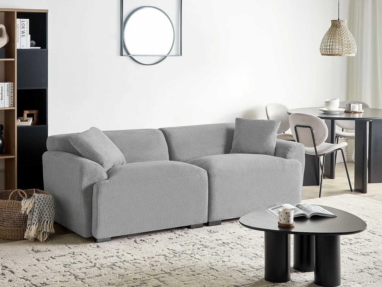 Canapé 3 places KORIO Gris