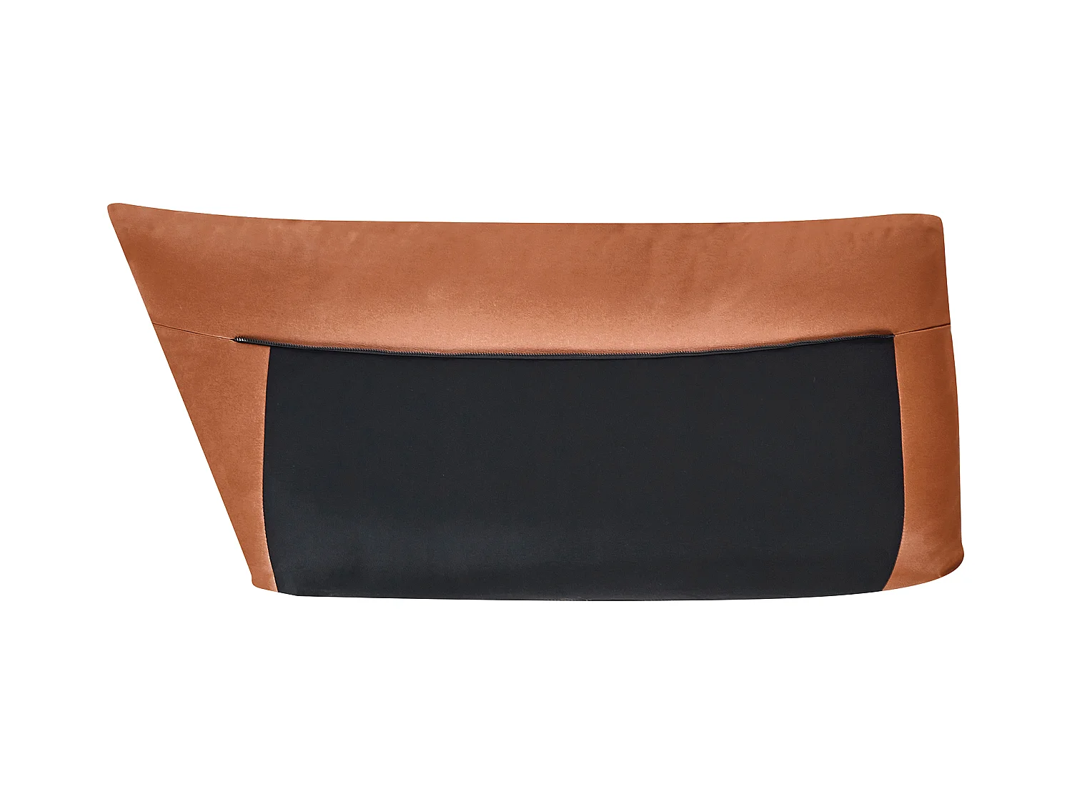 Canapé 3 places REVSNES Cuir PU Marron doré