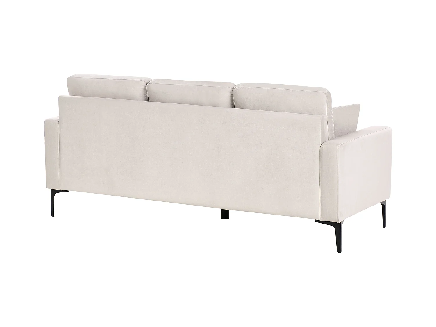 Sofá GAVLE Tela Beige claro 3 plazas