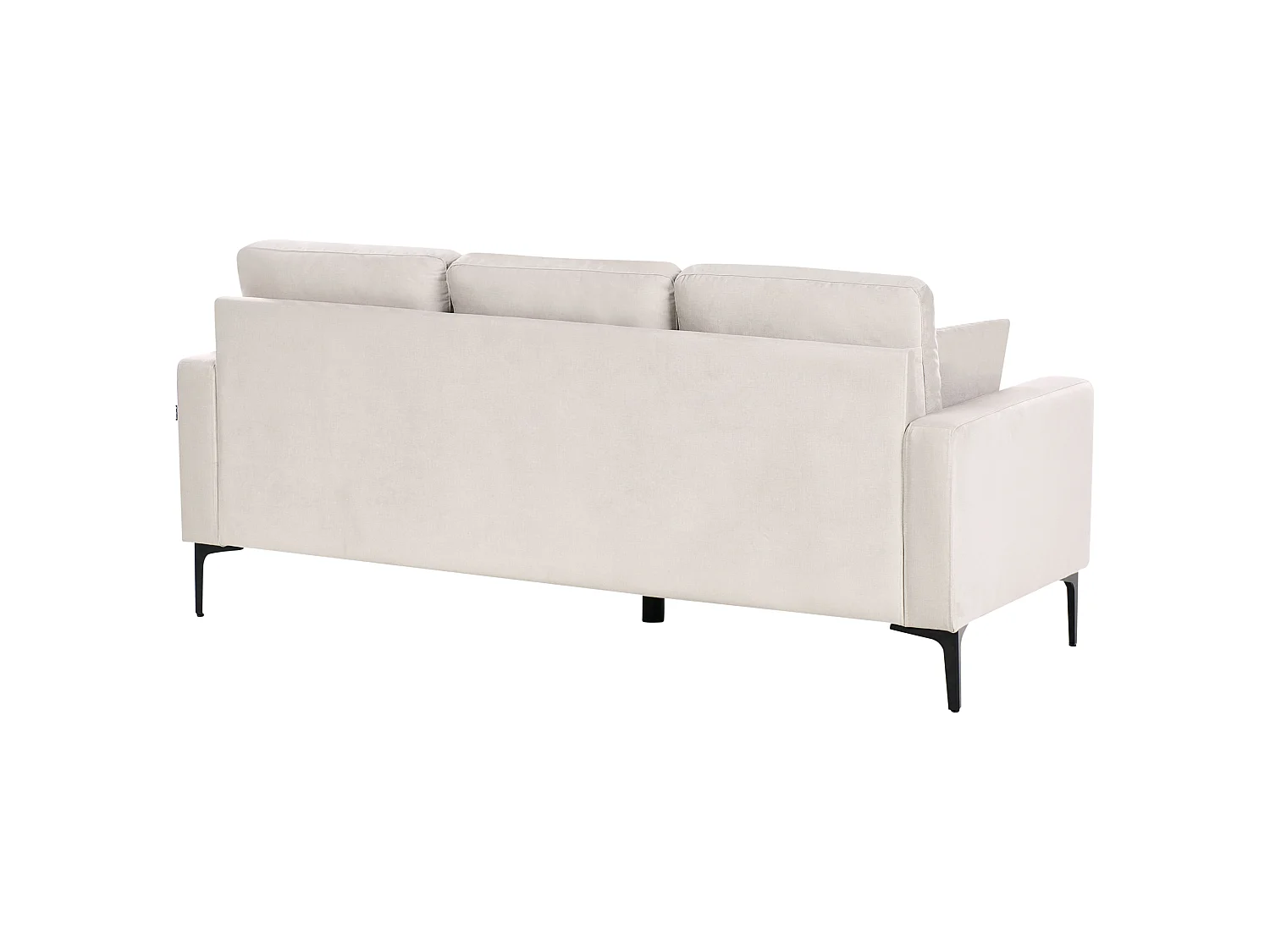 Sofa 3 Seater GAVLE Fabric Light Beige