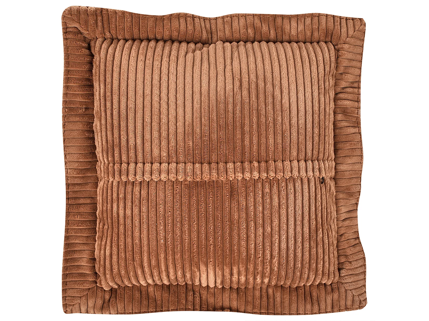 Canapé 2 places TIRRO Velours côtelé Marron