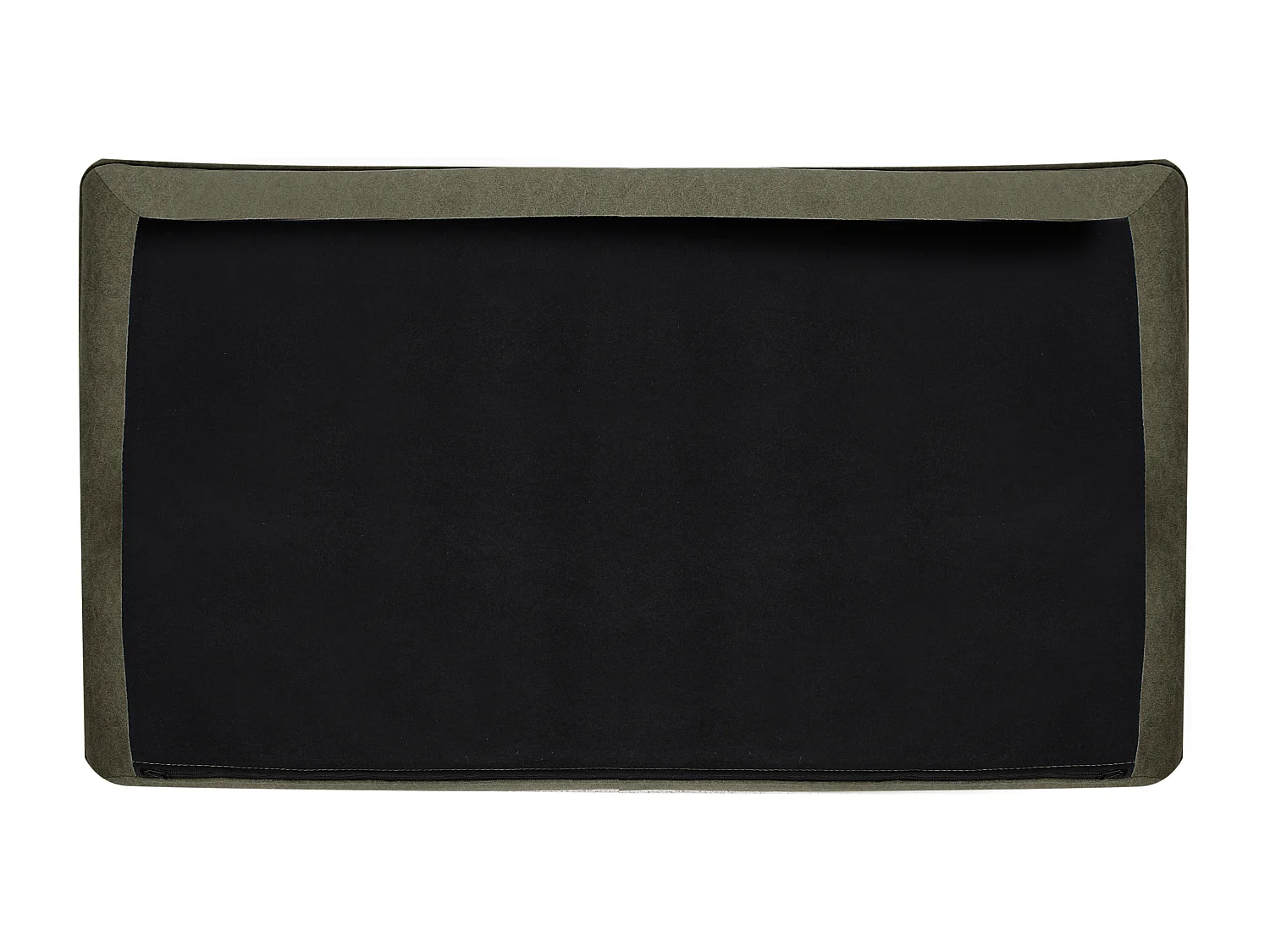 Canapé d'Angle à gauche Moderne en Tissu avec Pieds en Bois Massif Polyester Vert Foncé Elvenes