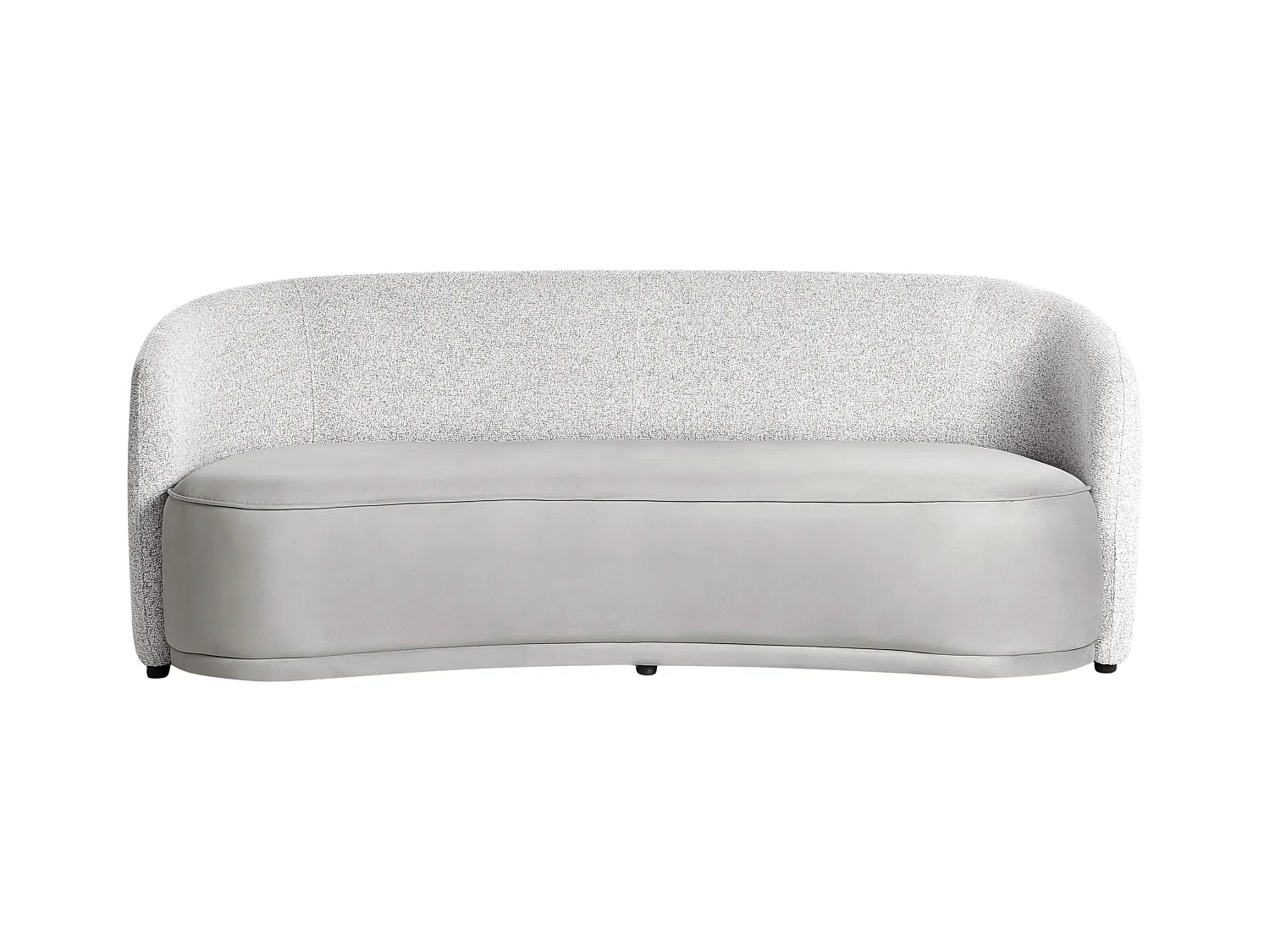 ROSET Tela Gris 3 plazas