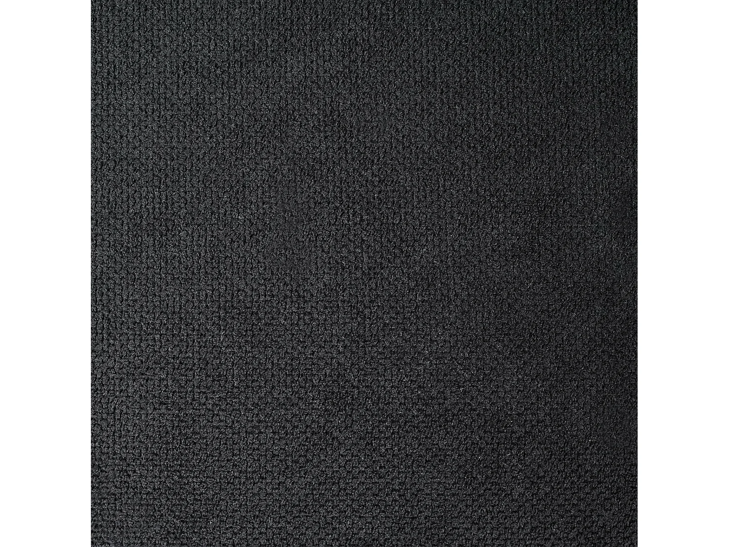 Sofa Stoff schwarz 2-Sitzer gepolstert schwarze Beine Vorgod