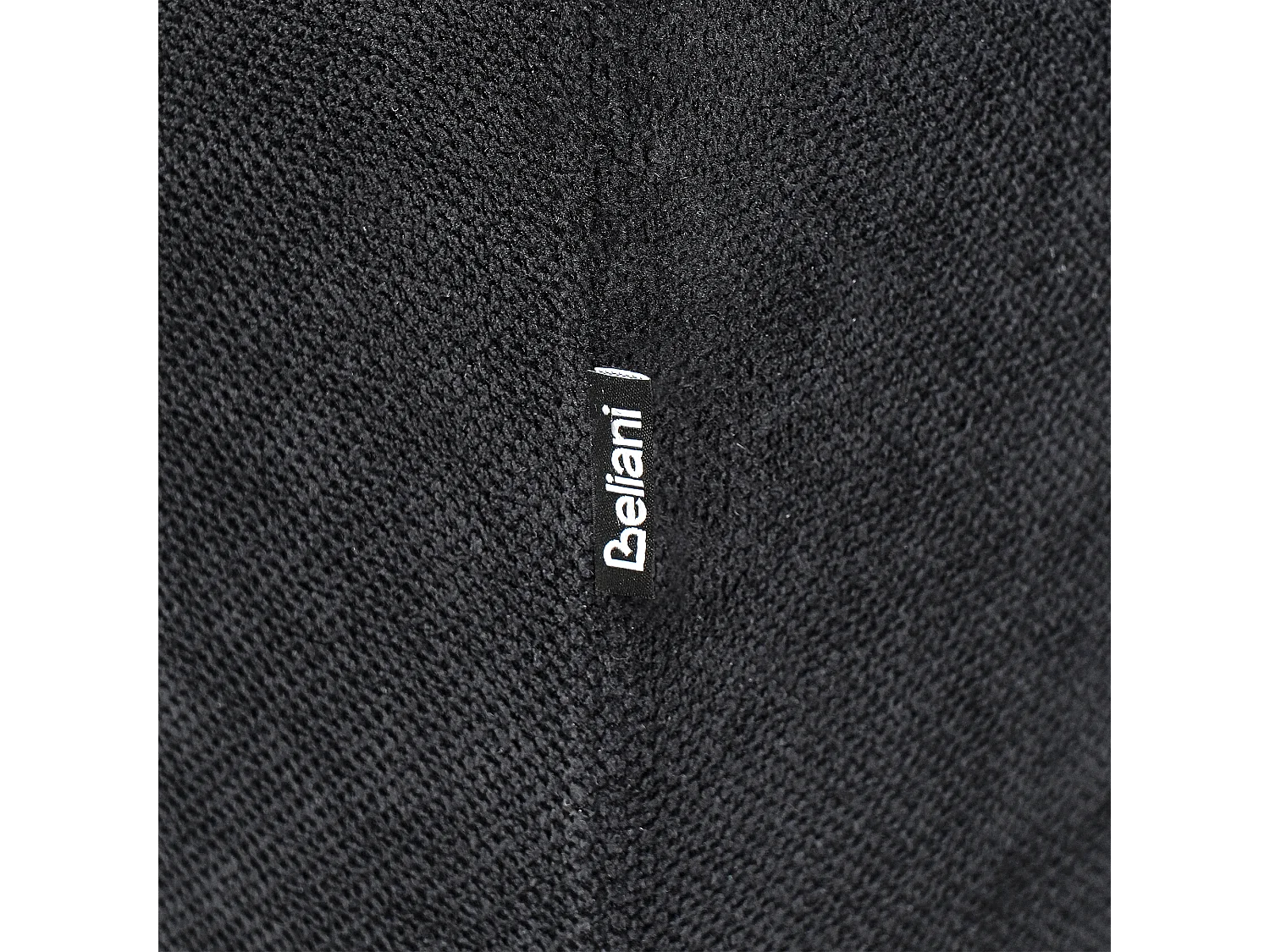 Canapé 2 places VORGOD Tissu Noir