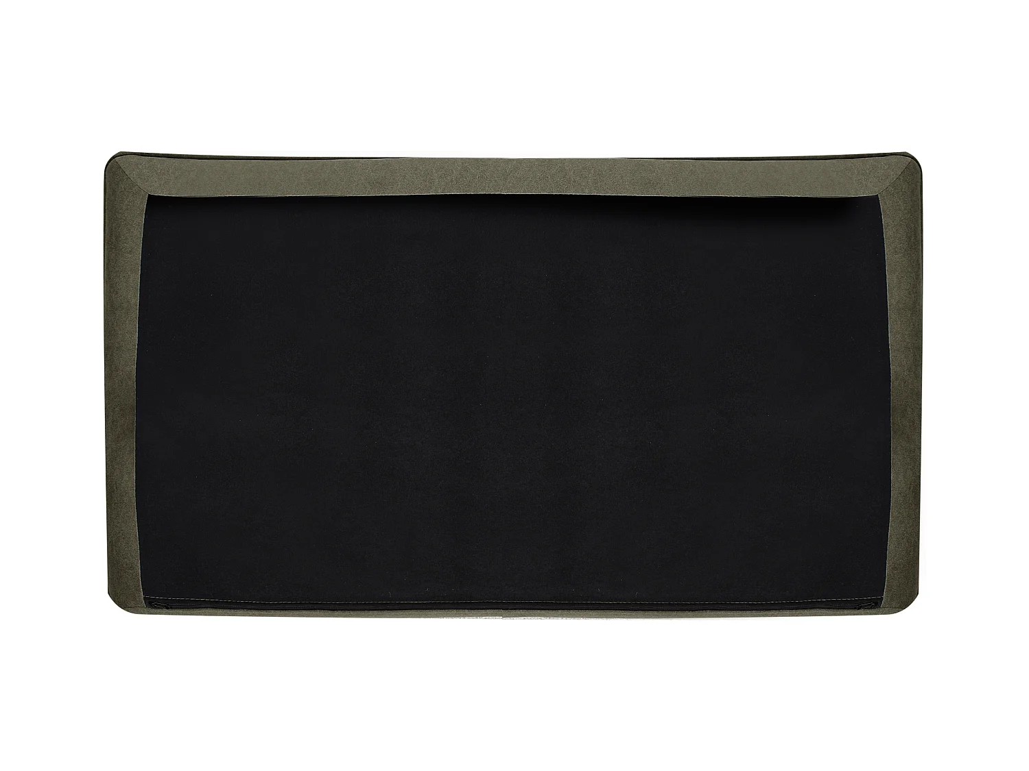 Canapé d'Angle à droite Moderne en Tissu avec Pieds en Bois Massif Polyester Vert Foncé Elvenes