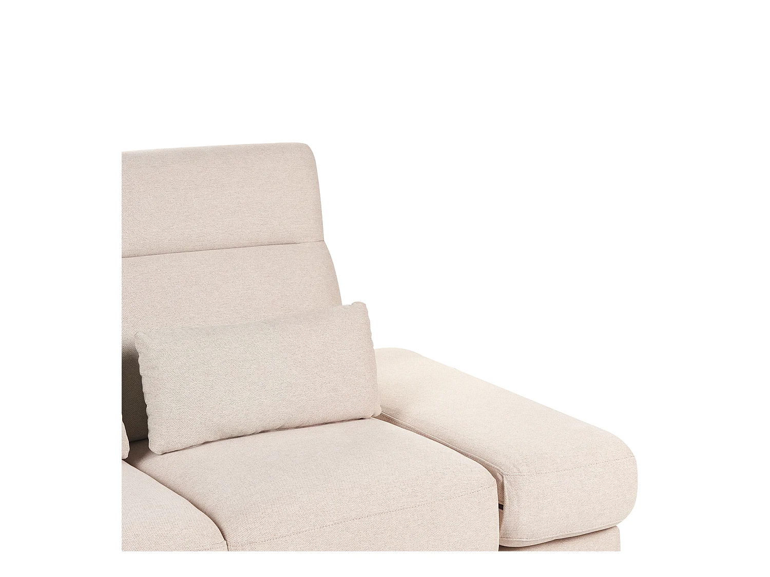 Canapé 3 places IKAST Tissu Beige