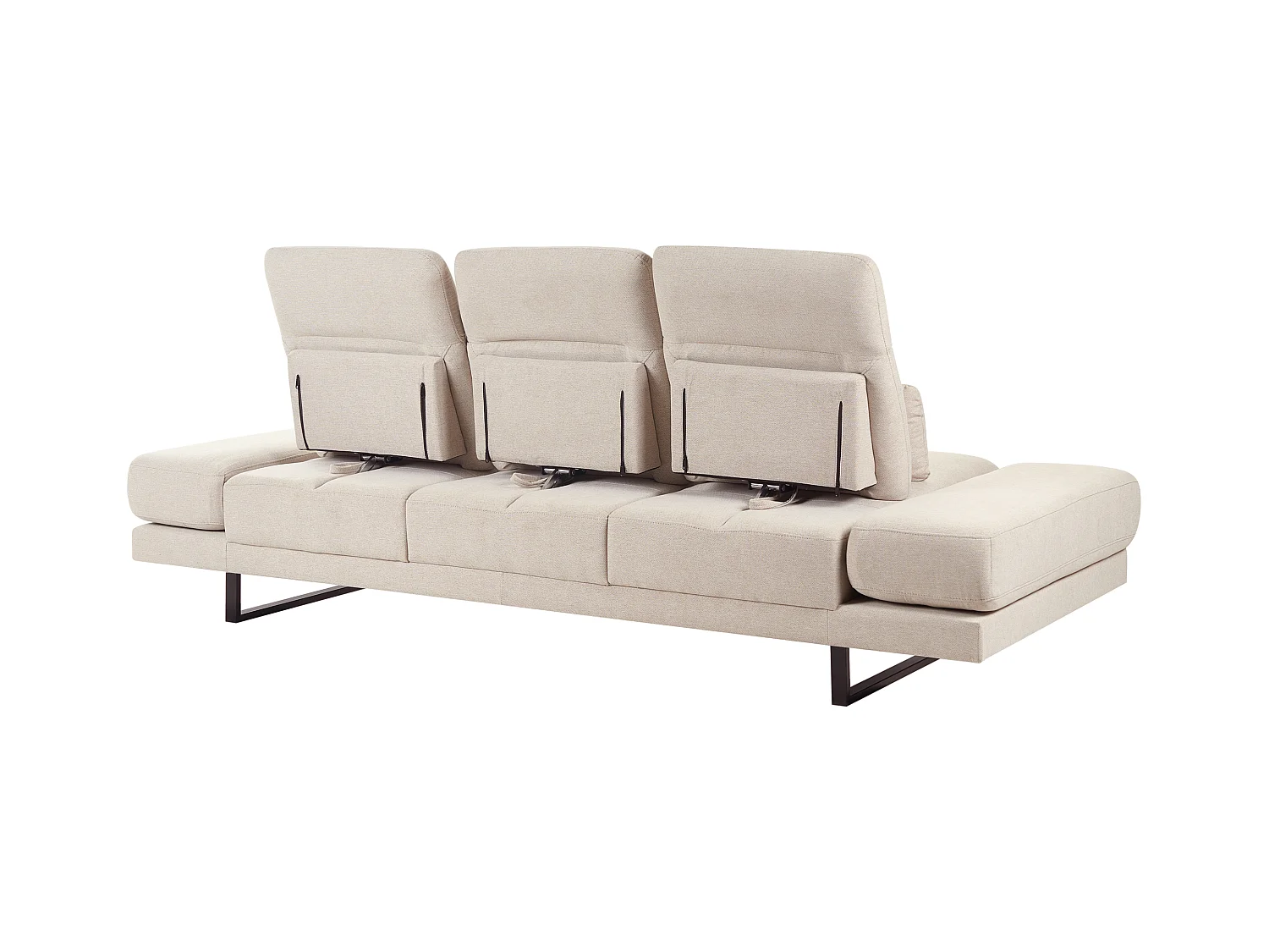 IKAST Stof Beige 3-zitter