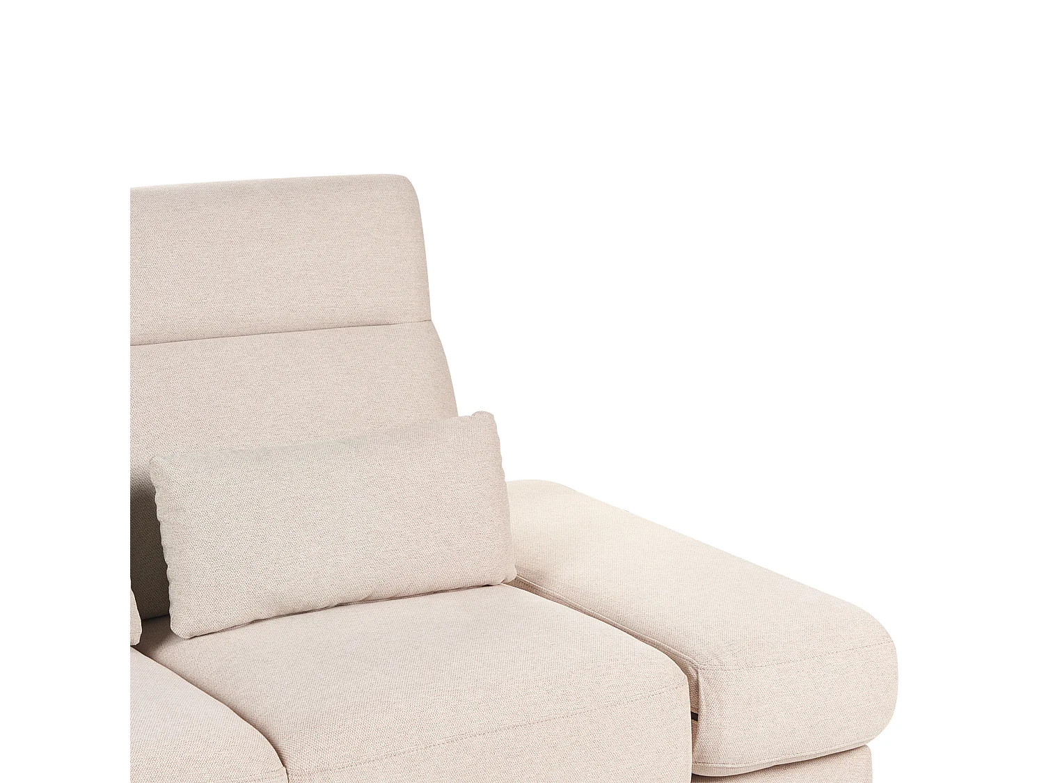 Canapé 3 places IKAST Tissu Beige