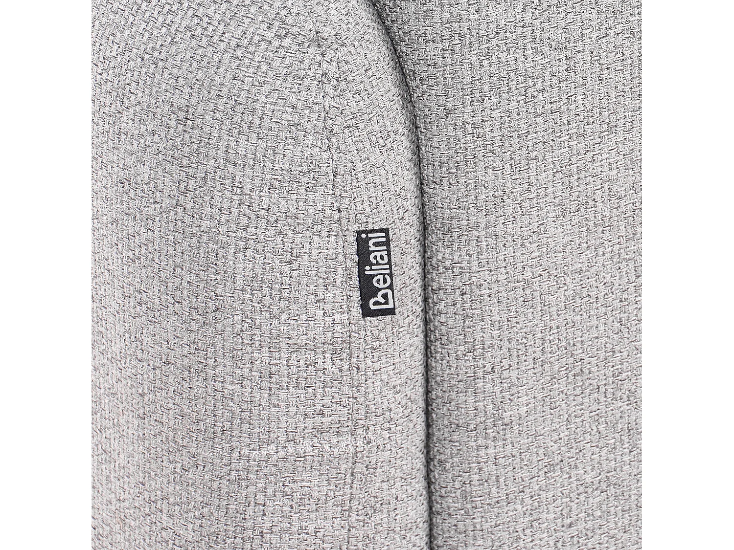 Divano SALAND Tessuto Grigio 3 posti