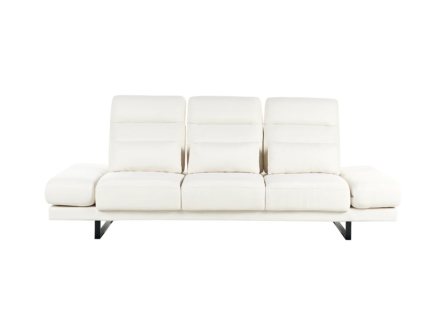 3 places IKAST Tissu Blanc cassé