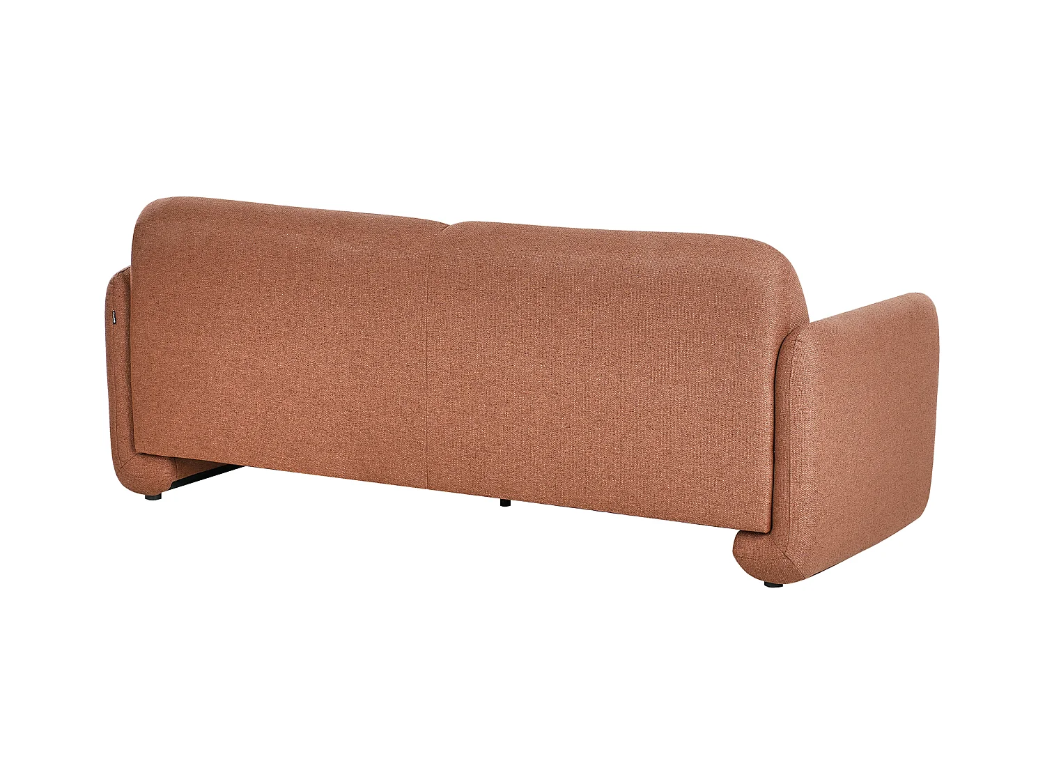 Canapé 3 places SALAND Tissu Marron doré