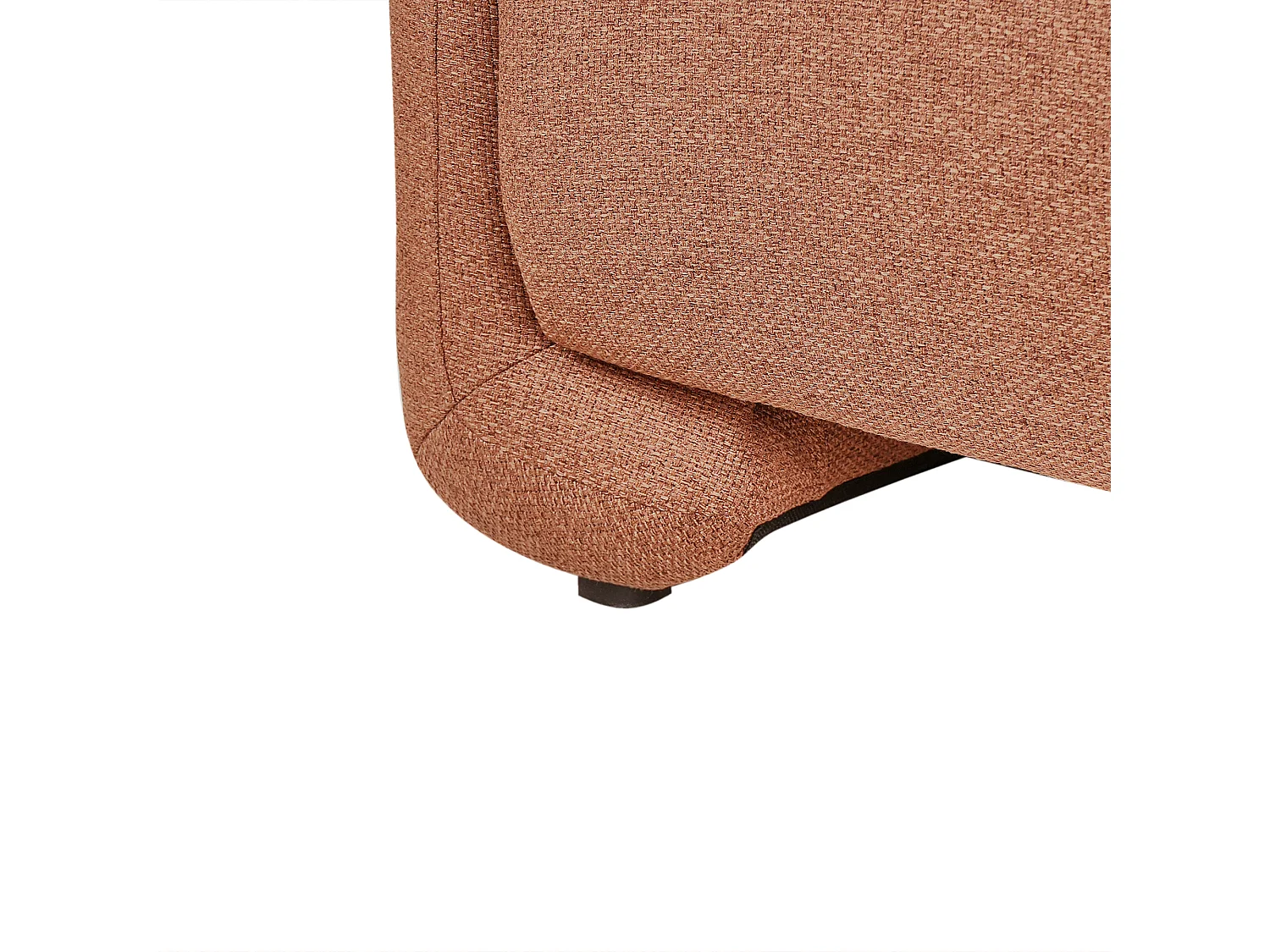 Canapé 3 places SALAND Tissu Marron doré