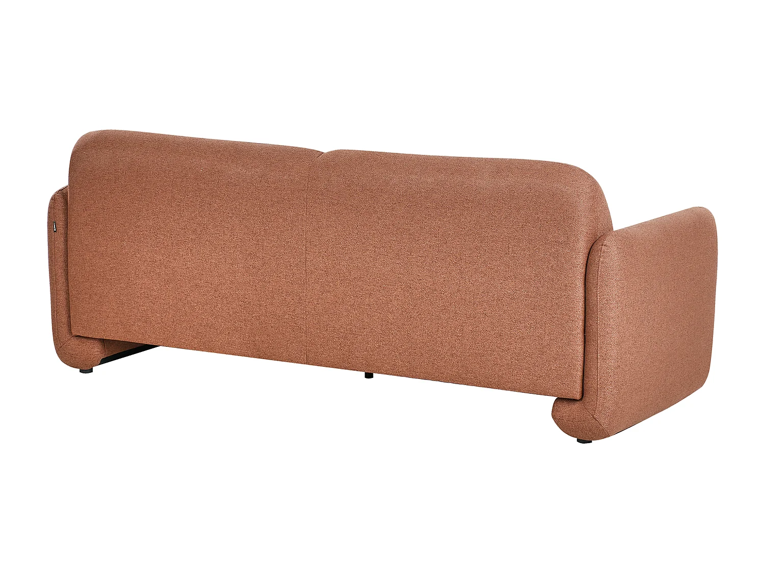 Canapé 3 places SALAND Tissu Marron doré