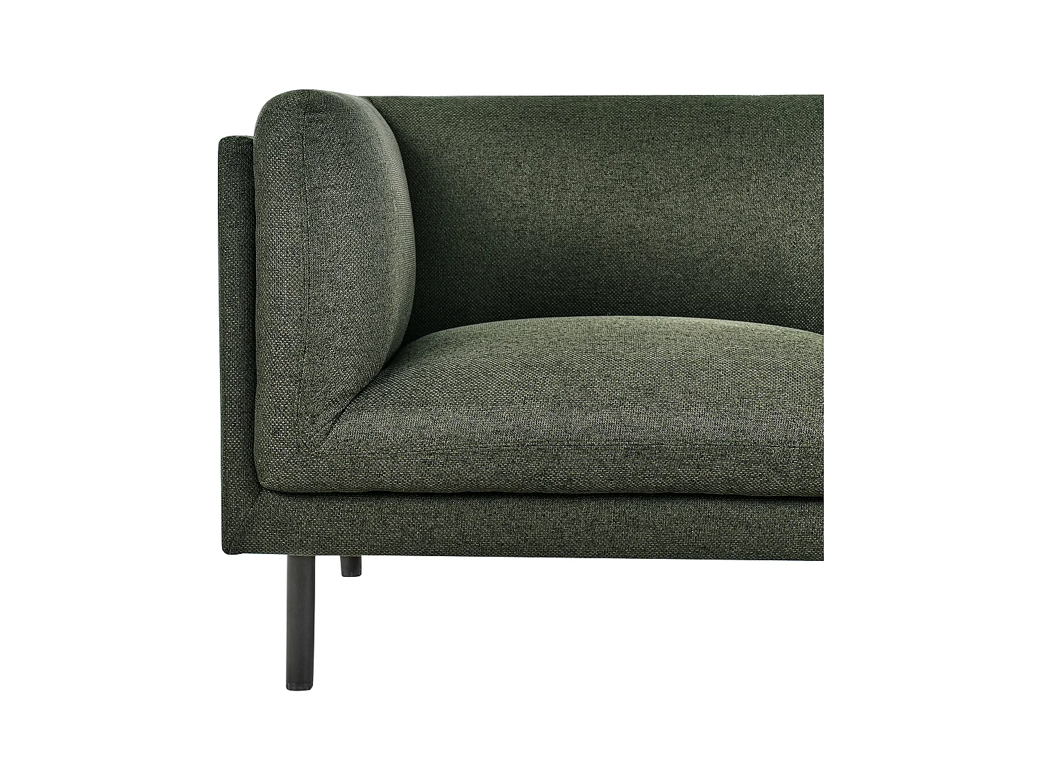 Bank VORGOD Stof Donkergroen 2-zitter