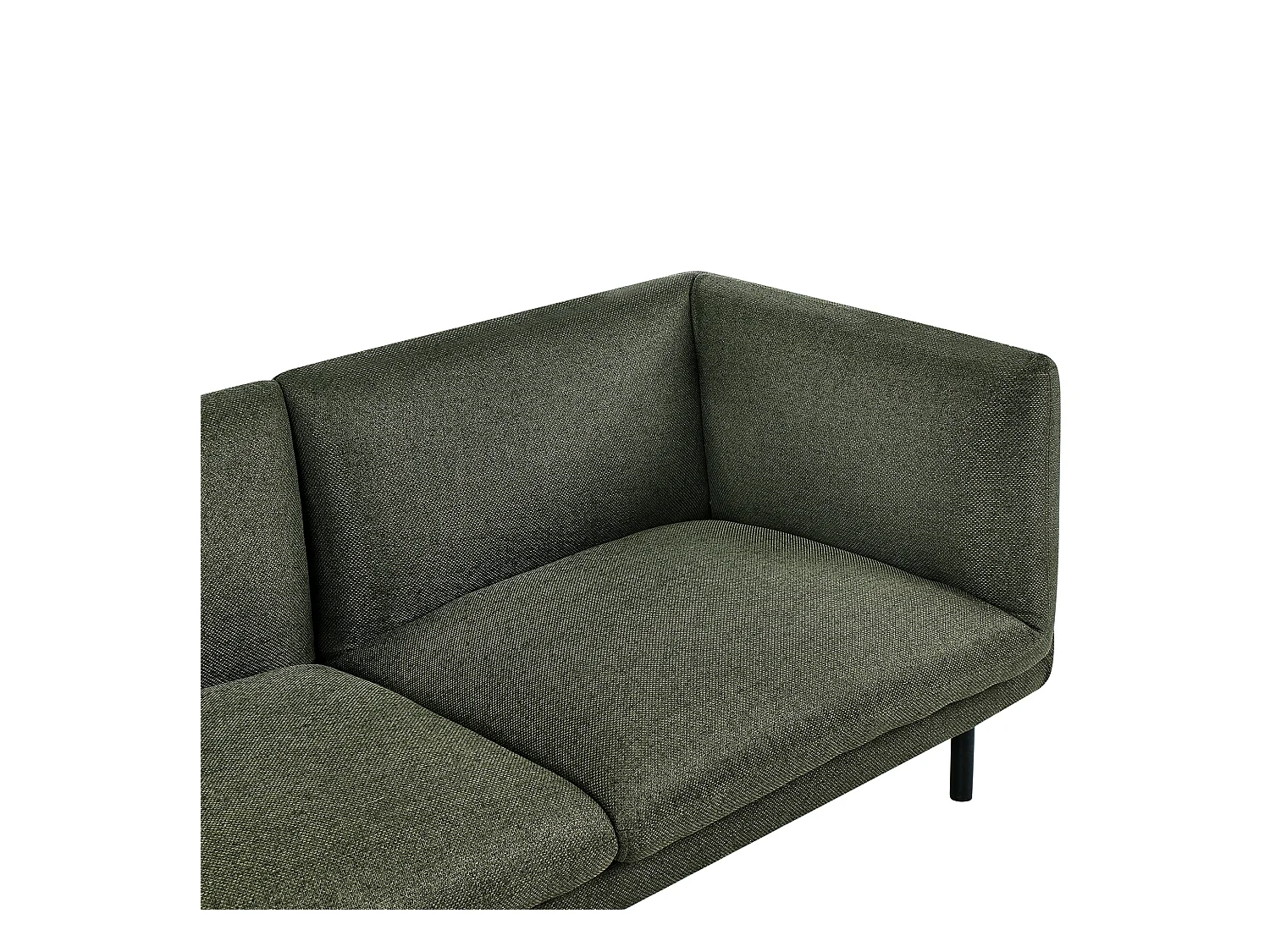 Bank VORGOD Stof Donkergroen 2-zitter