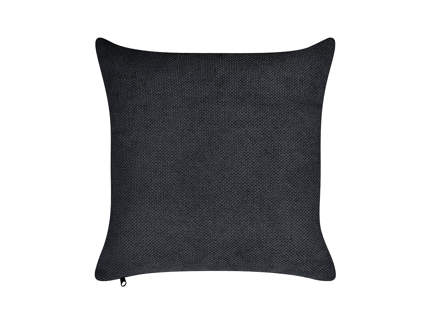 Sofa FAUSKAN Stoff Schwarz 3-Sitzer