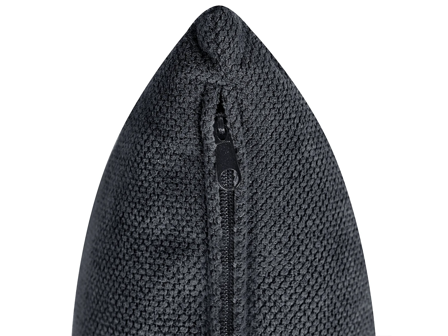 Canapé 3 places FAUSKAN Tissu Noir