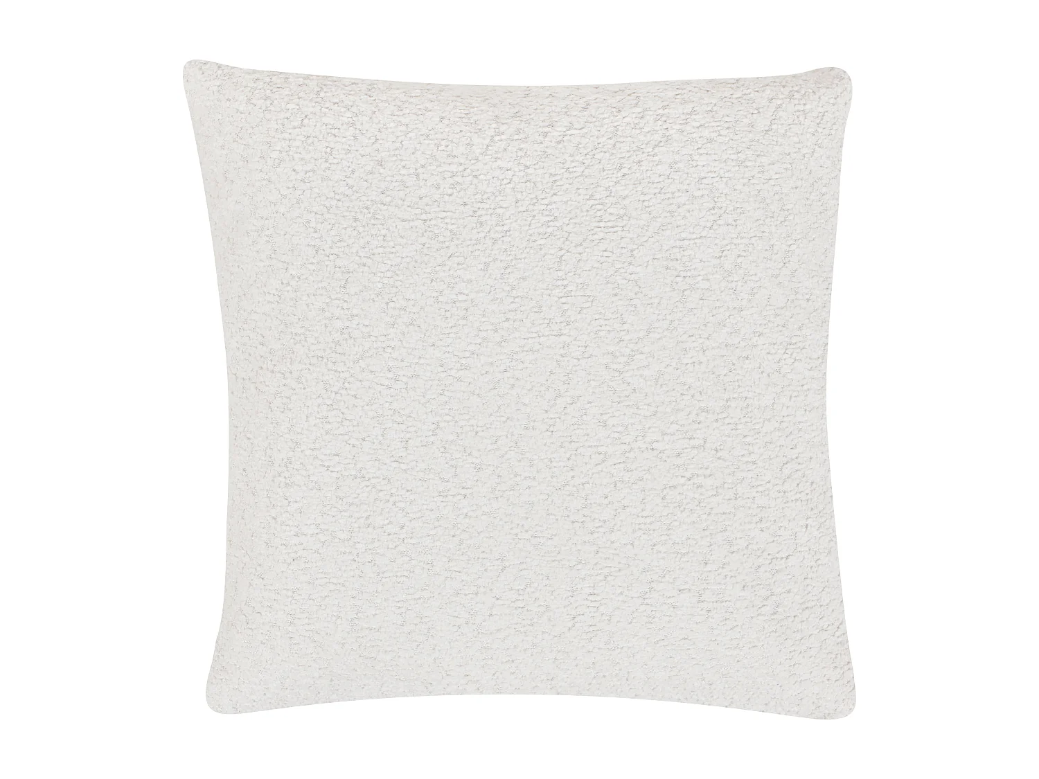 Sofa aus Bouclé cremeweiß 3-Sitzer gepolstert mit Kissen modernes Design Korio