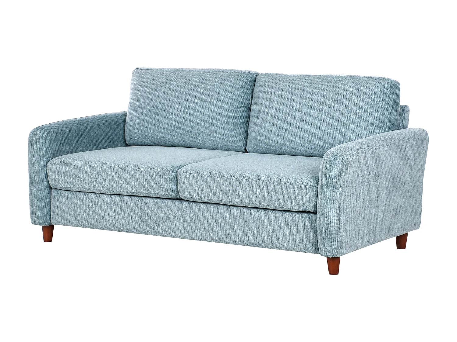 Canapé 3 places MARE Tissu Bleu avec rangement