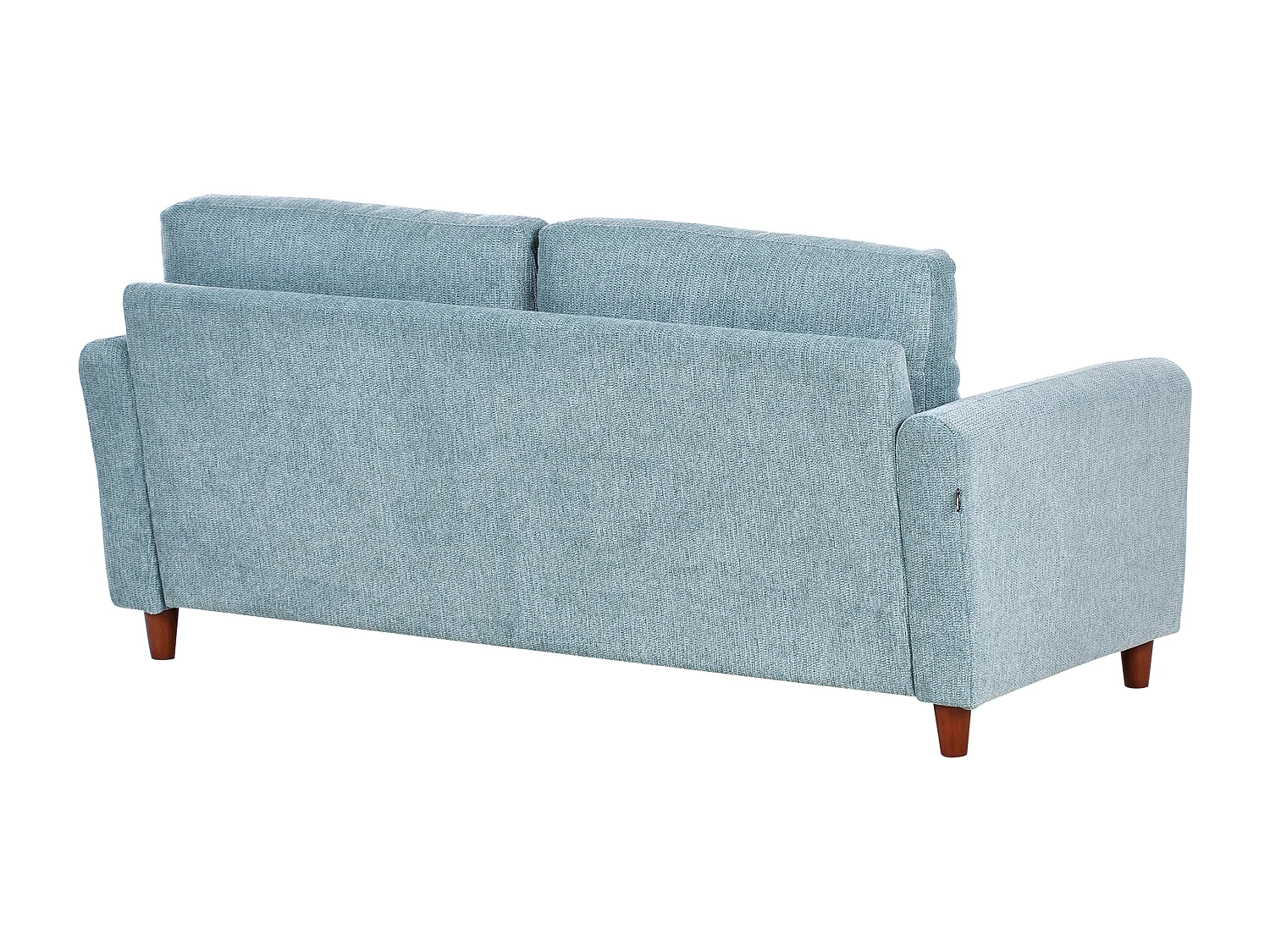 Divano MARE Tessuto Blu con contenitore 3 posti