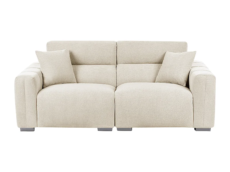 Bank FAUSKAN Stof Lichtbeige 3-zitter