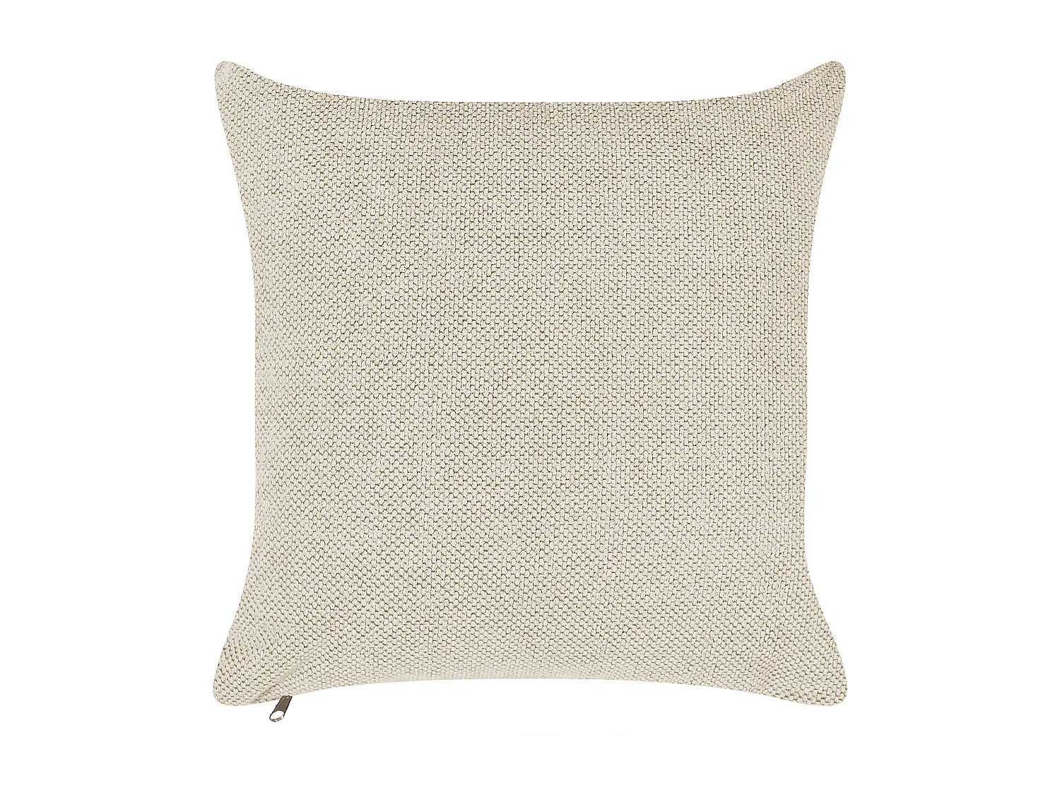 Canapé 3 places FAUSKAN Tissu Beige clair