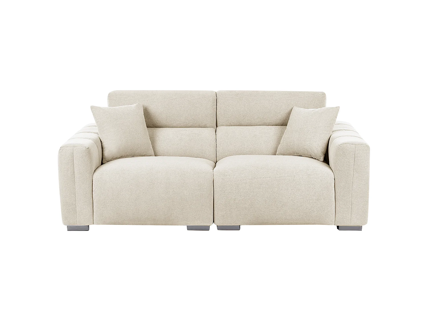 Bank FAUSKAN Stof Lichtbeige 3-zitter