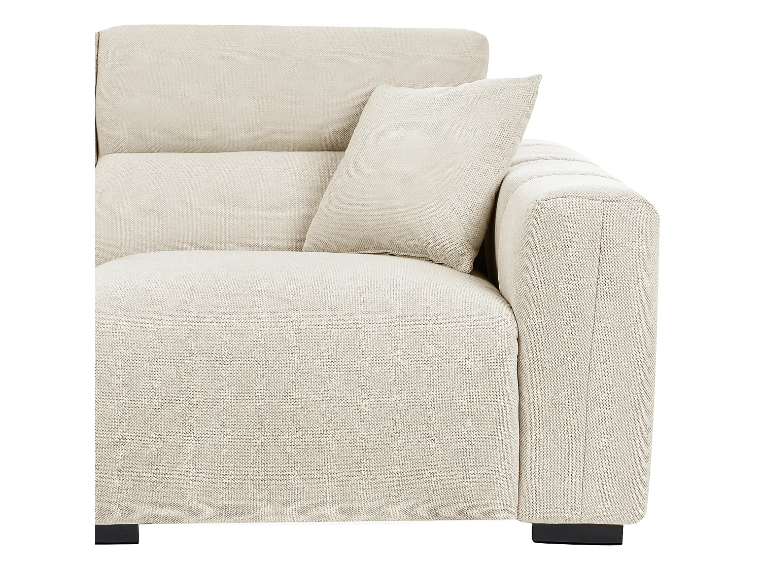 Bank FAUSKAN Stof Lichtbeige 3-zitter