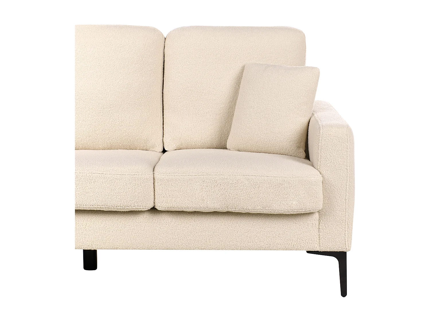 Divano GAVLE Bouclé Beige 3 posti