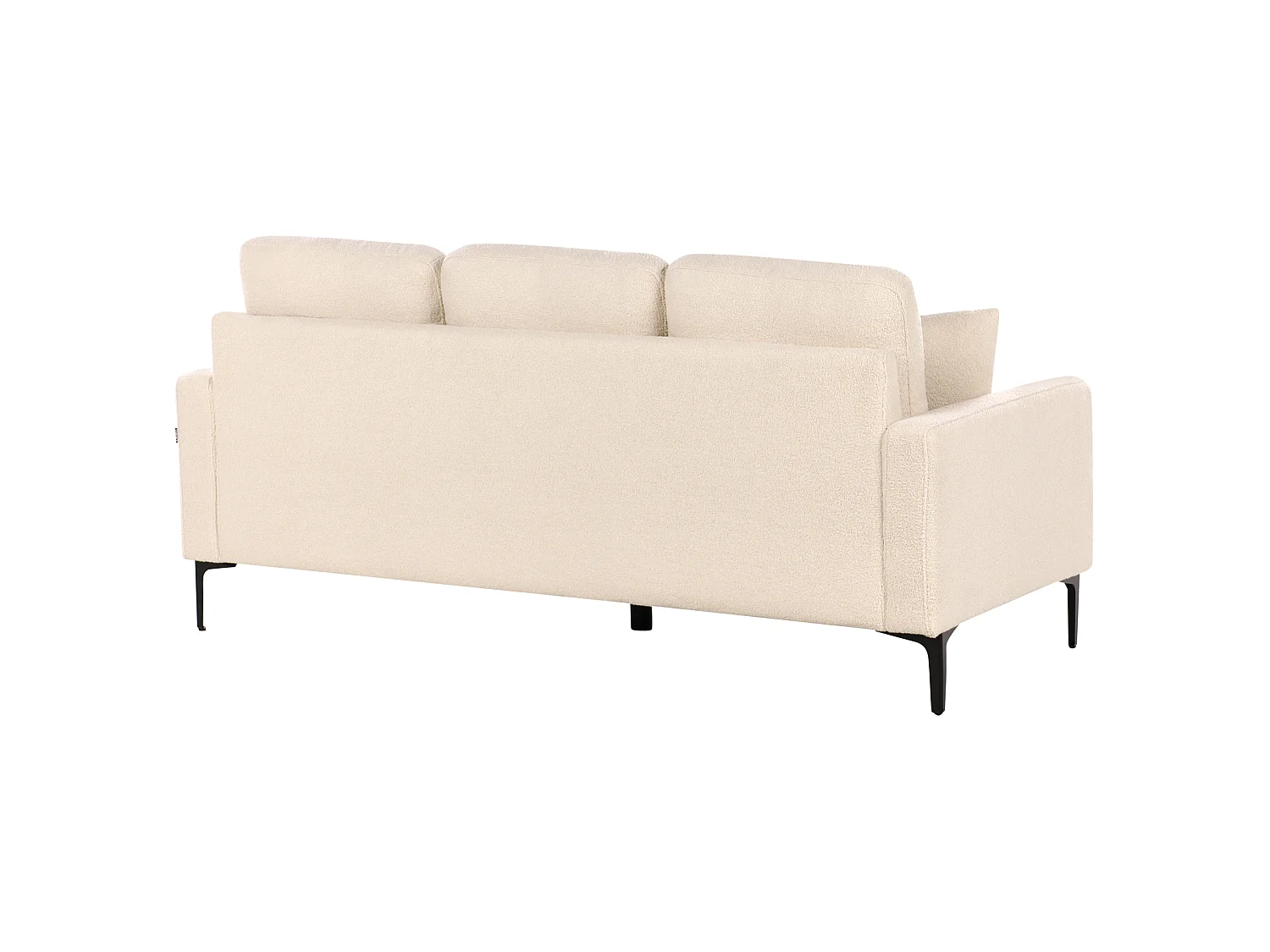 Divano GAVLE Bouclé Beige 3 posti