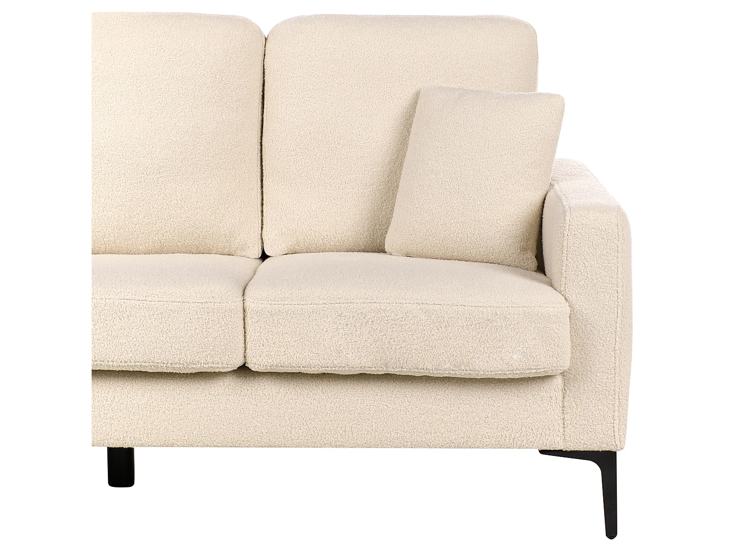 Divano GAVLE Bouclé Beige 3 posti