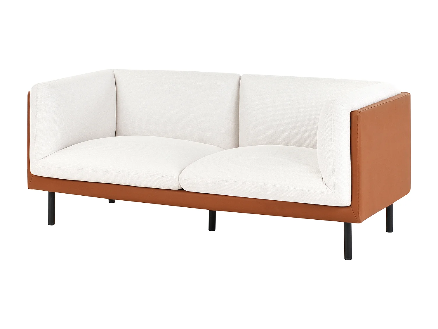 Bank VORGOD Stof Gebroken wit 2-zitter