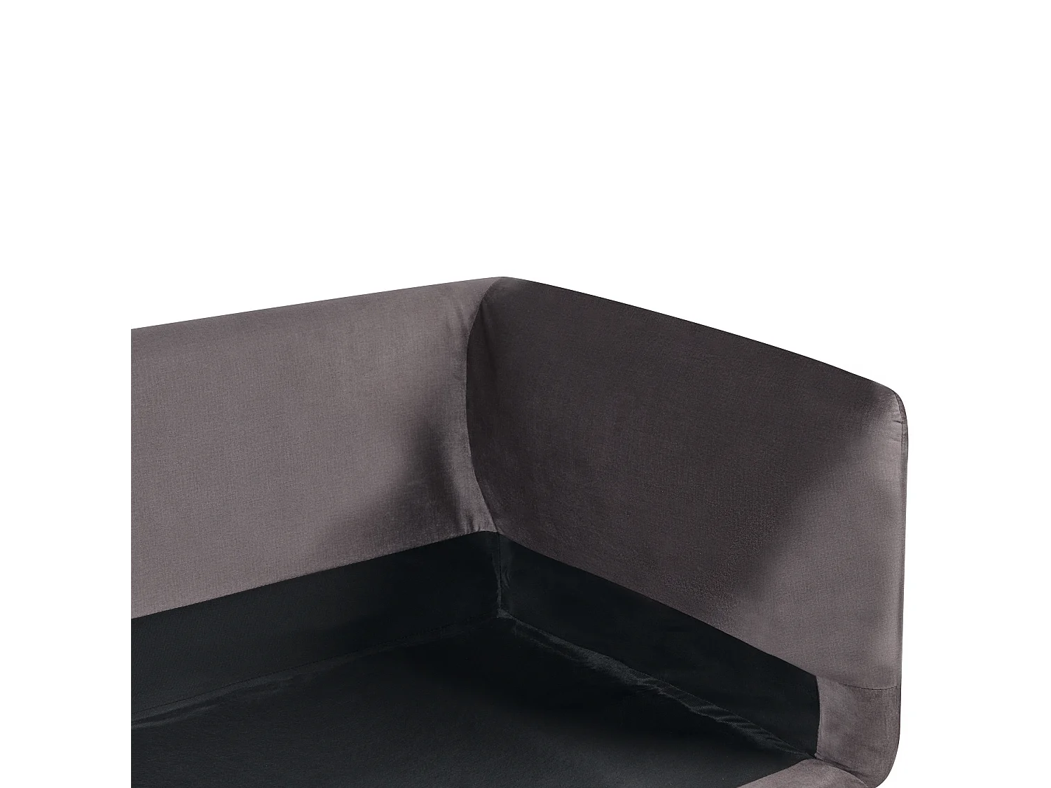 Bank BODUM Fluweel Taupe 3-zitter