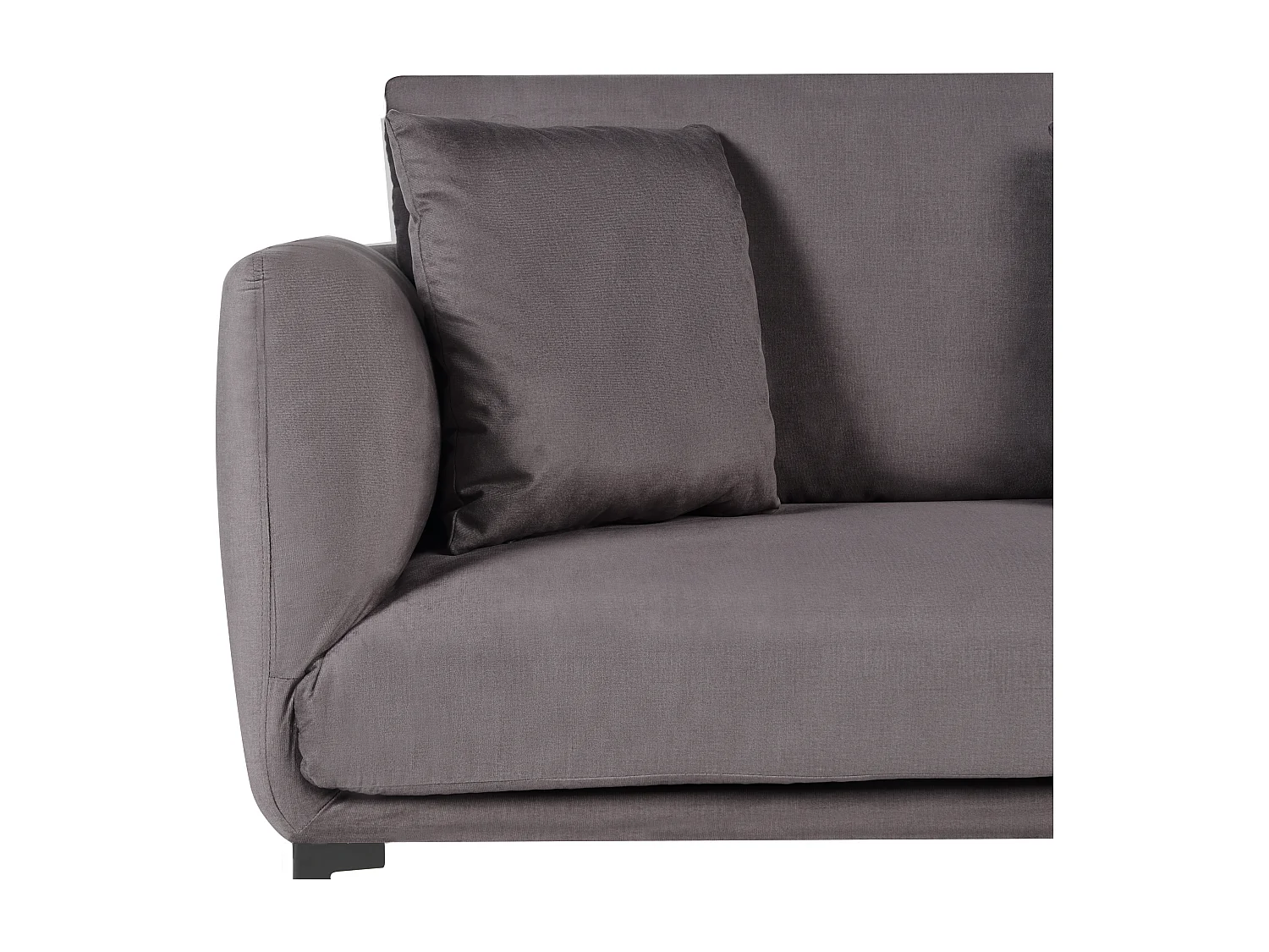 Canapé 3 places BODUM Velours Taupe