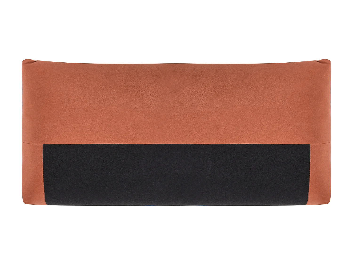 Sofa LUVOS Samtstoff Goldbraun 3-Sitzer