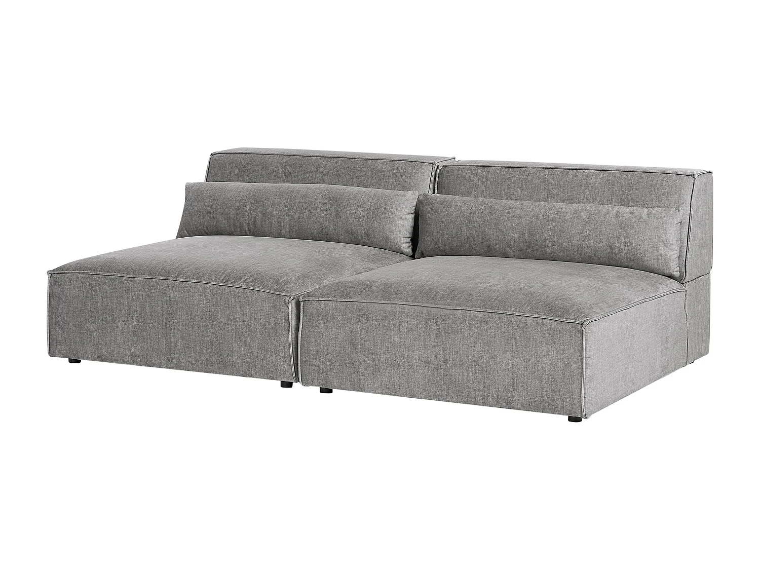 Sofa modułowa HELLNAR Szary dla 2 osób