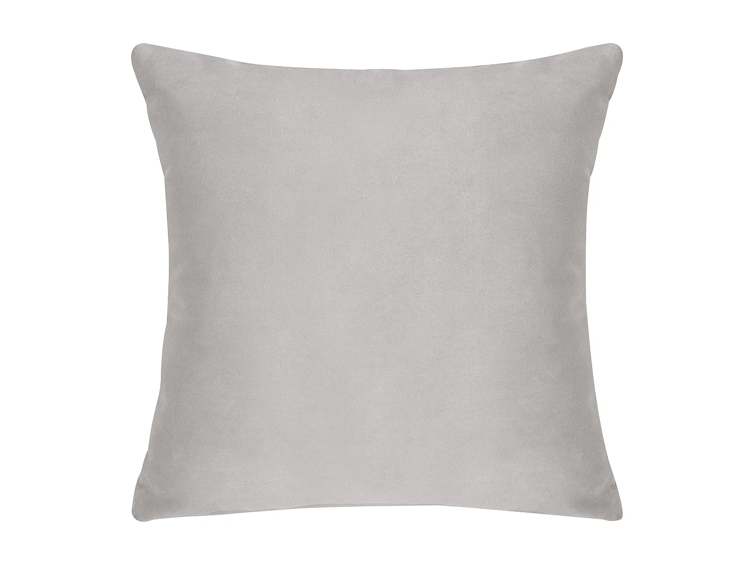 Sofa LUVOS Samtstoff Taupe 3-Sitzer