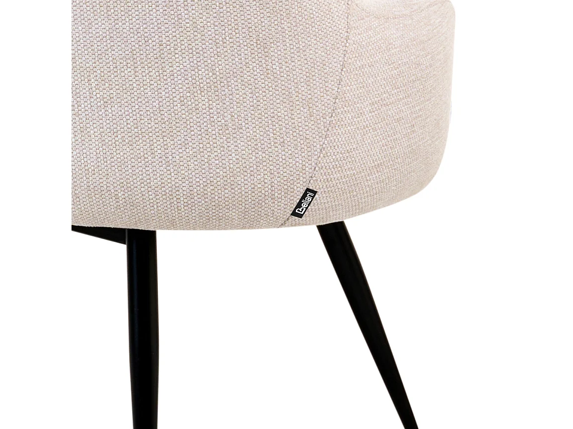 Canapé 2 places ARENDAL Tissu Beige