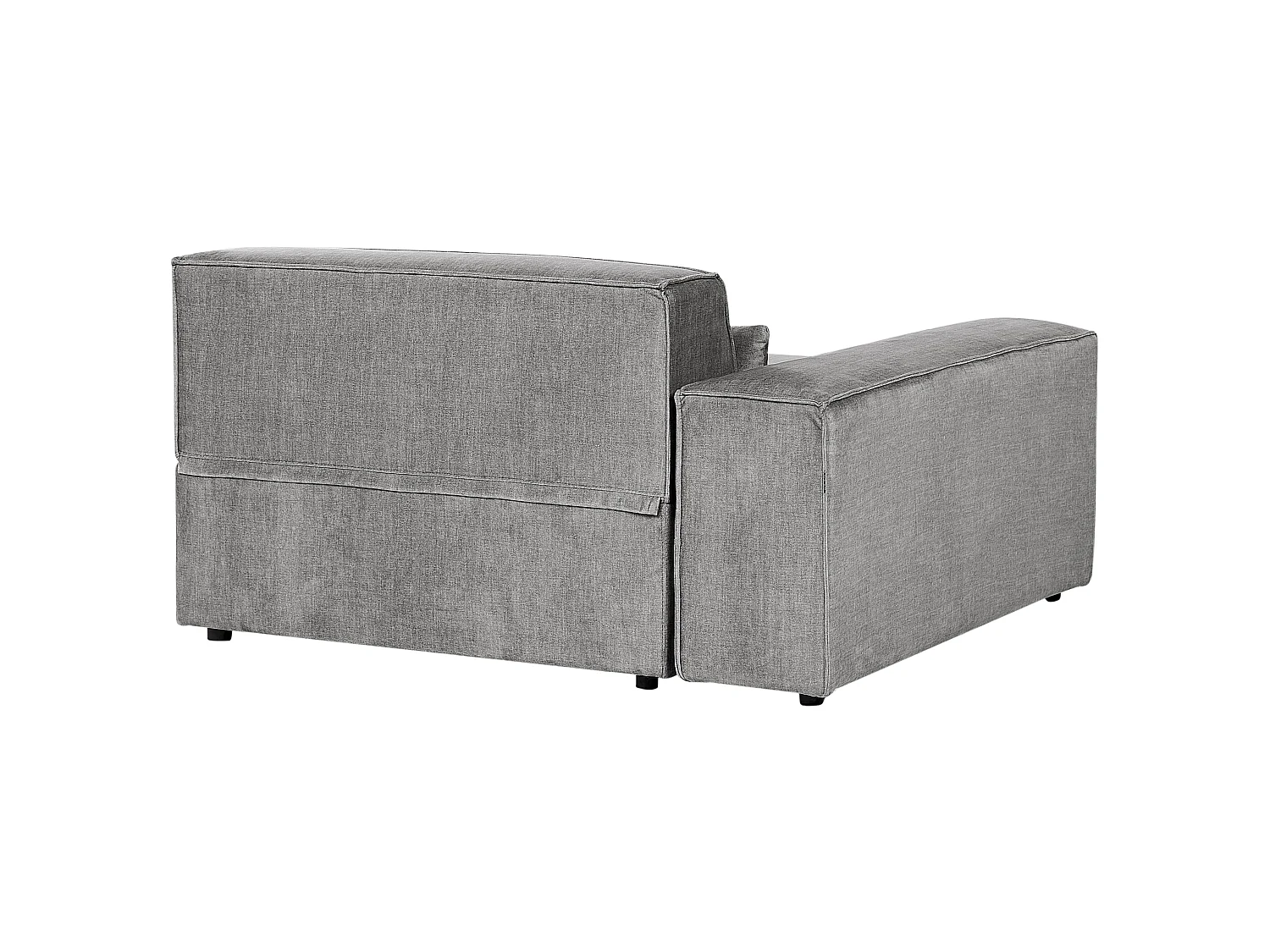 Modular Sofa 3 Seater HELLNAR Grey Fabric