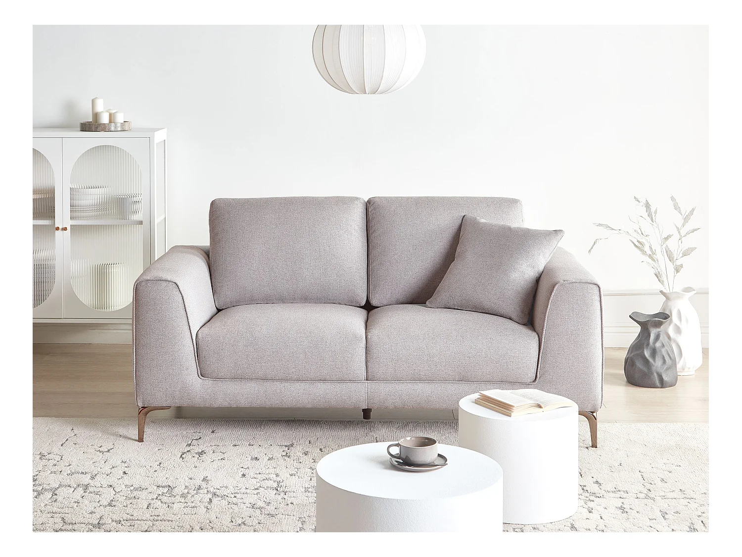 2 places REINEN Tissu Gris