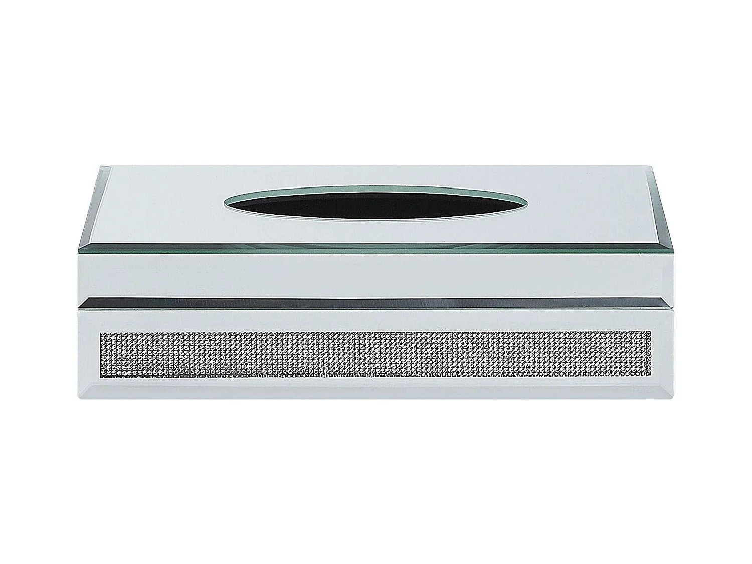 Porte-serviette de table CHARLY Verre Argenté