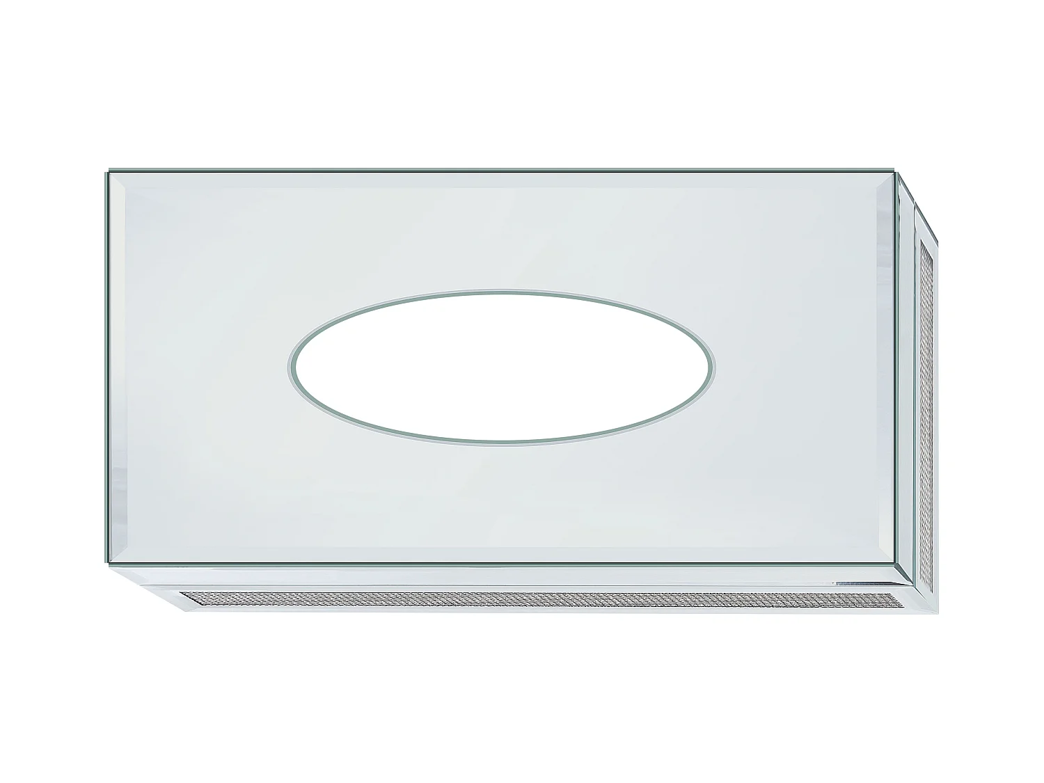 Porte-serviette de table CHARLY Verre Argenté