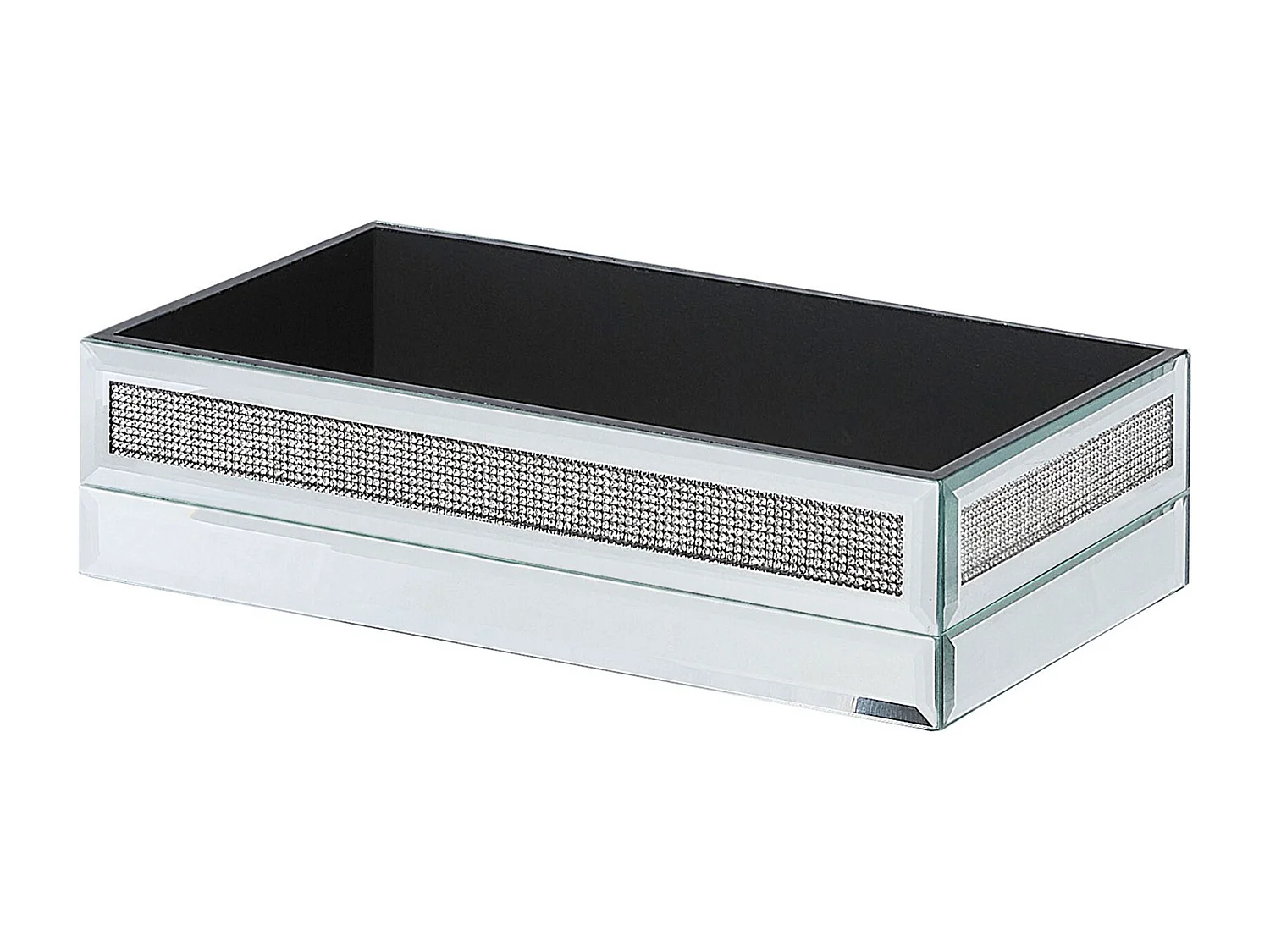 Porte-serviette de table CHARLY Verre Argenté