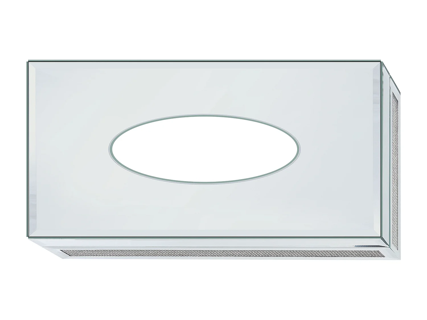 Porte-serviette de table CHARLY Verre Argenté