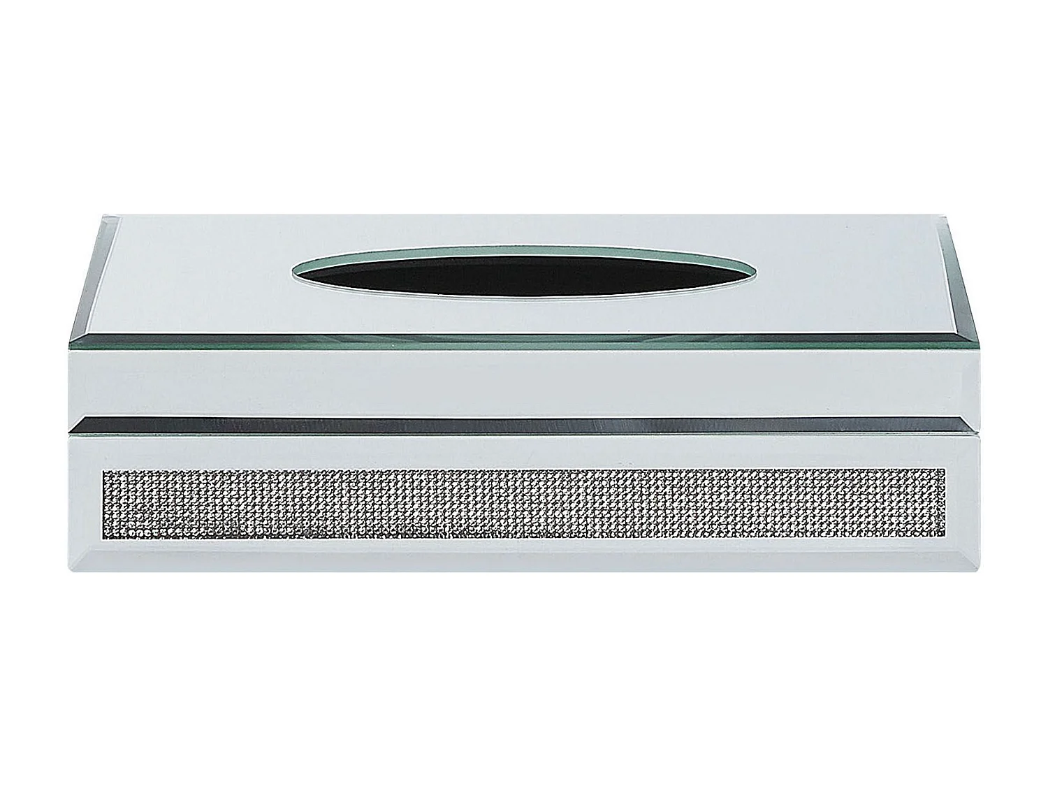 Porte-serviette de table CHARLY Verre Argenté