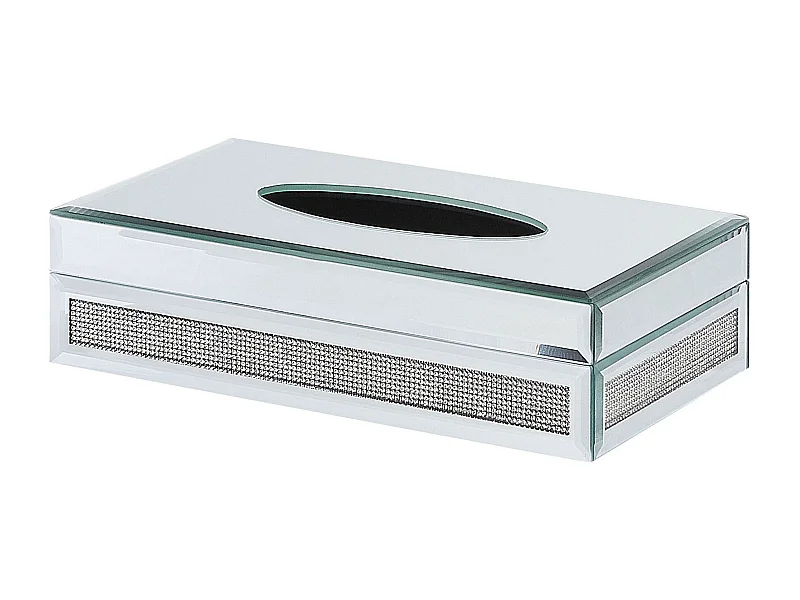 Porte-serviette de table CHARLY Verre Argenté