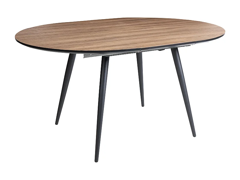 Mesa de jantar extensível SENIAC Castanho 110/150 cm 112 cm