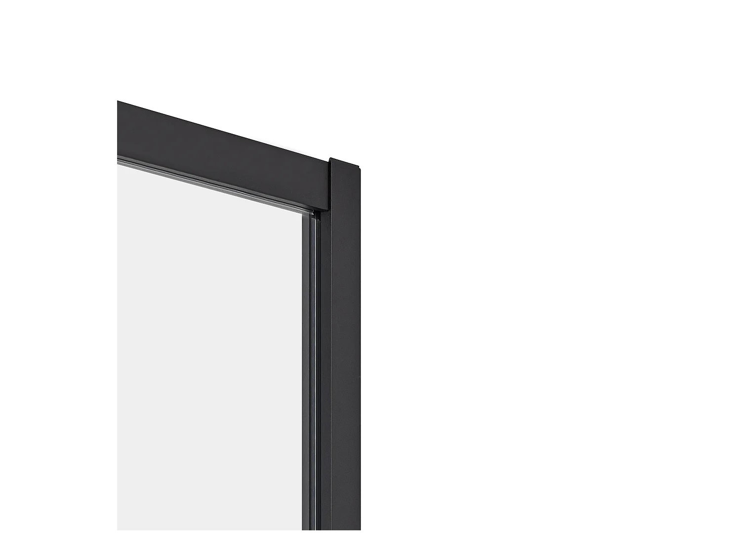 Cabine de douche JUKATAN 90 x 90 x 185 cm Noir