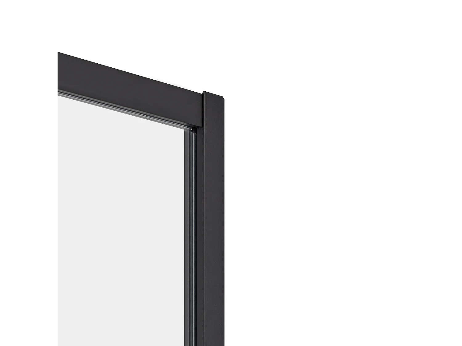 Cabine de douche JUKATAN 90 x 90 x 185 cm Noir